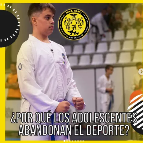 ¿Porque los adolescentes dejan el deporte?